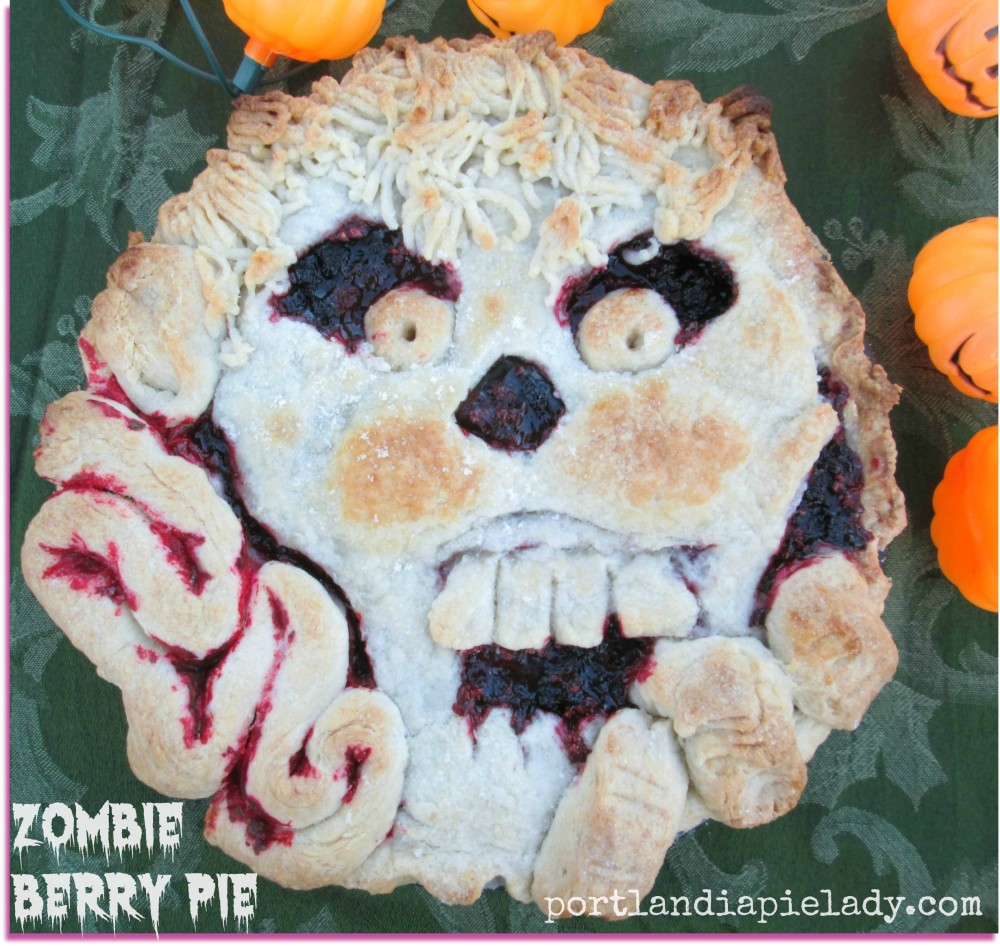 Baked Zombie Berry Pie