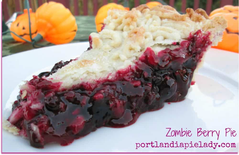 Zombie Berry Pie Slice