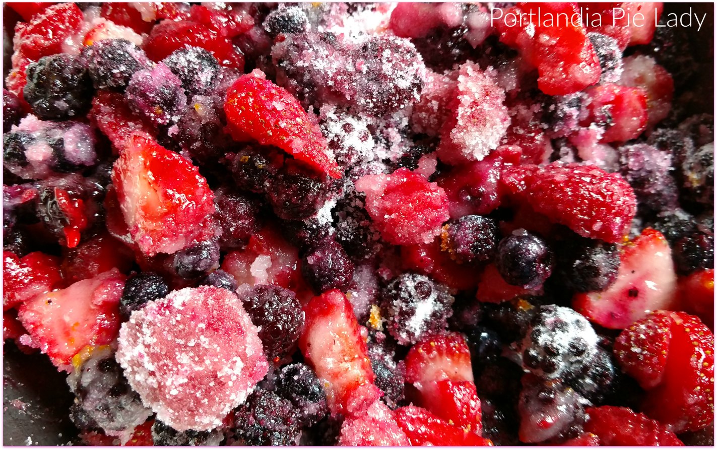 Sugared berries!
