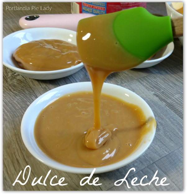 Dulce de Leche: Rich and gooey caramel toffee sauce is a perfect topping for ice cream, dipping churros, bananas, apple chunks, pie filling, etc. The list is endless.