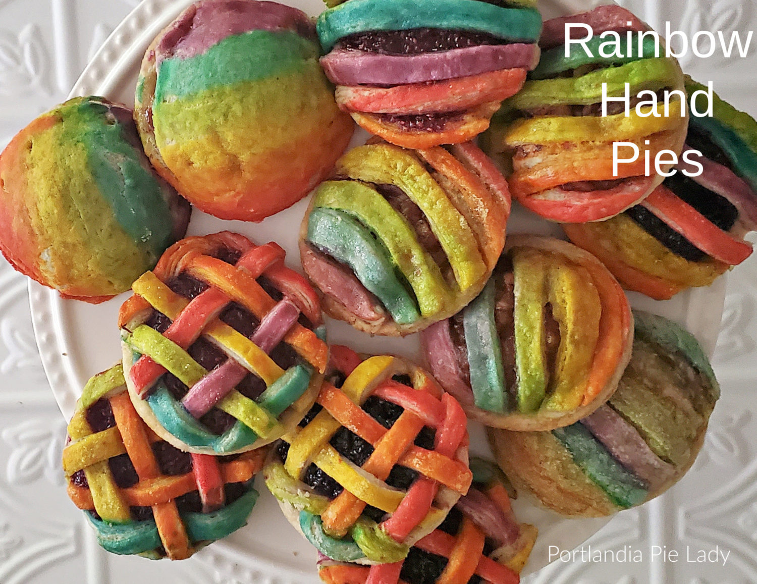 Celebrate your love & pride with Rainbow Hand Pies, fruit filling of your choice, fun and creativity in the kitchen awaits!
