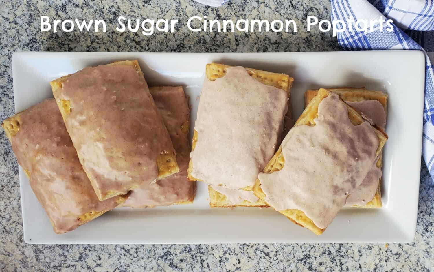 Brown Sugar Cinnamon Pop-Tarts: tender-flakey crust, cinnamon icing & brown sugar-cinnamon filling with a little not so secret ingredient. 
