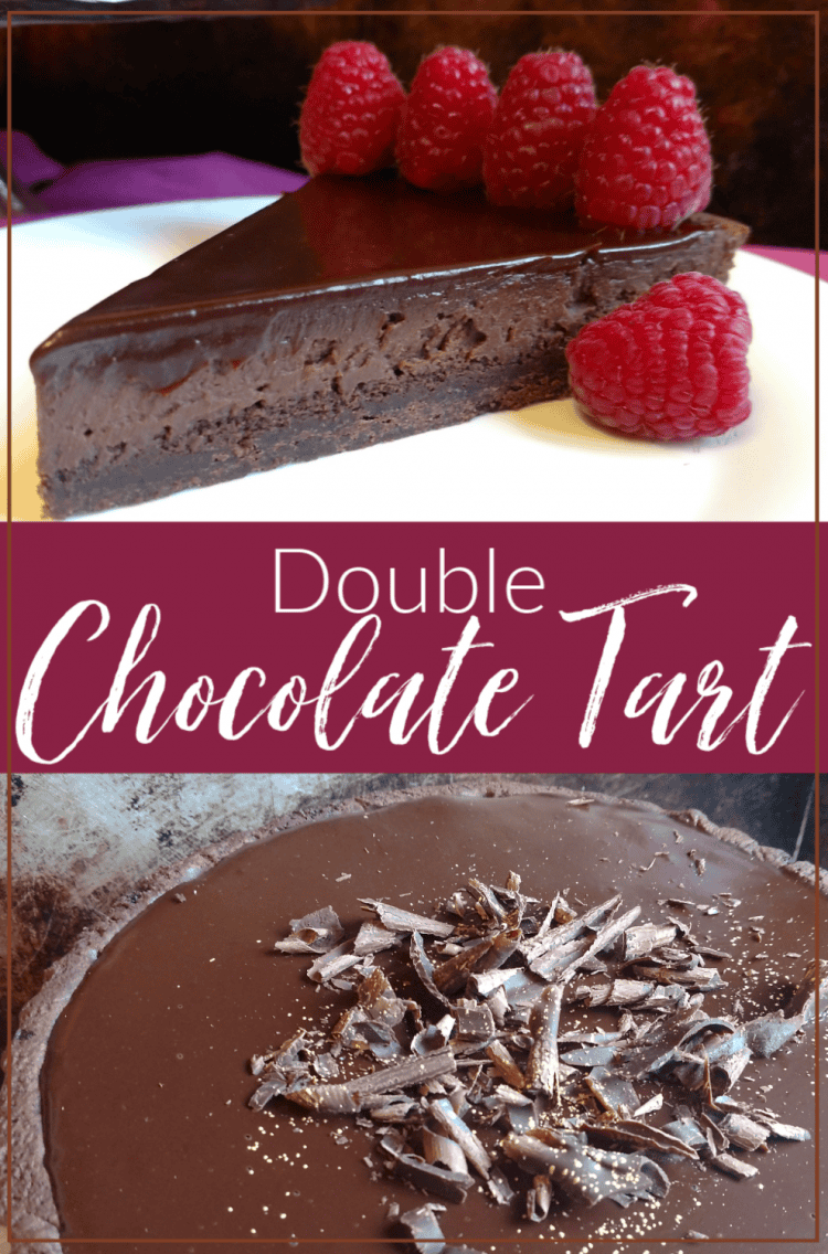 Double Chocolate Tart - Portlandia Pie Lady