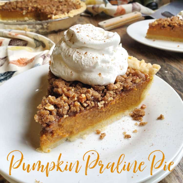 Pumpkin Praline Pie - Portlandia Pie Lady