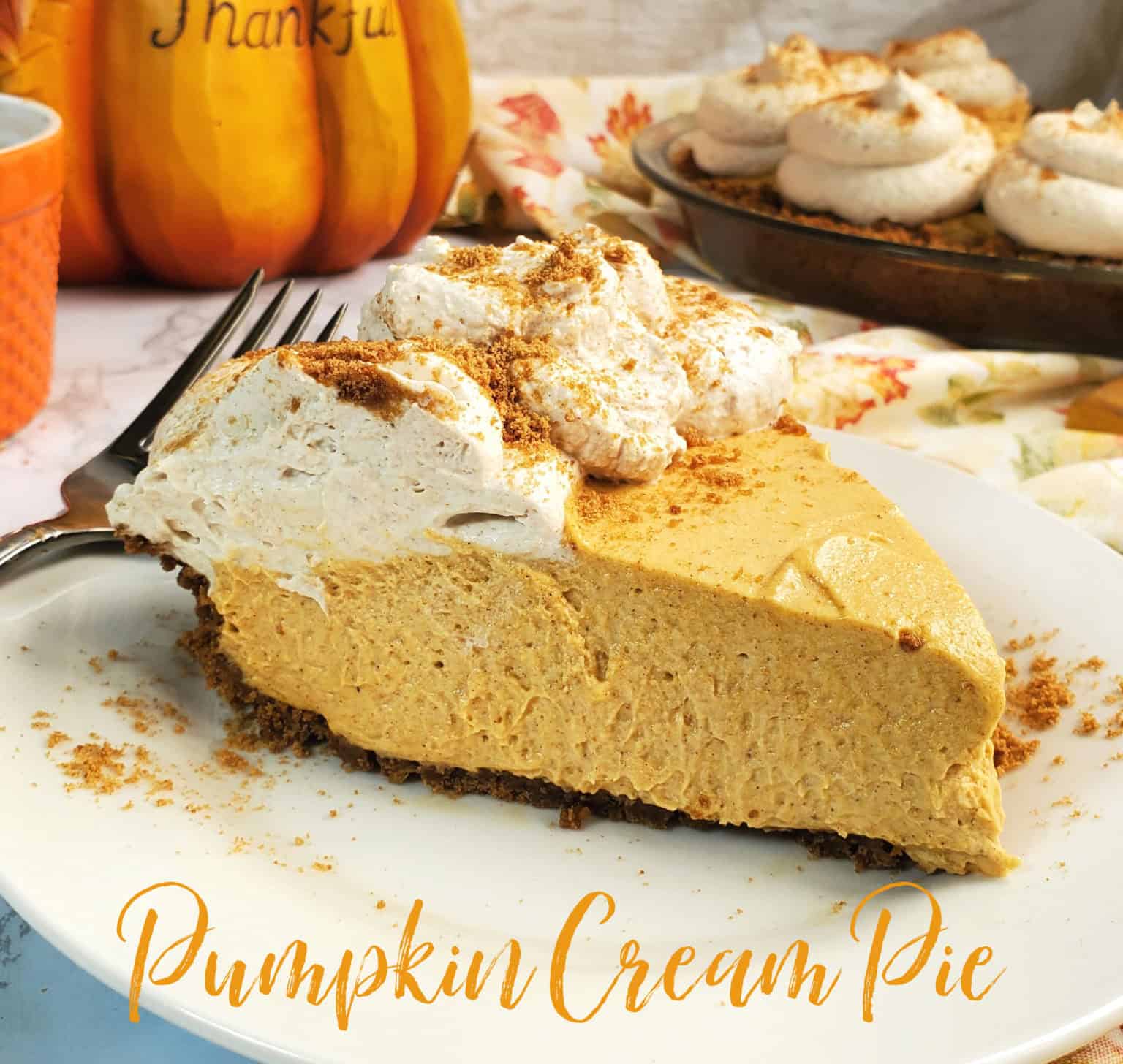 Pumpkin Cream Pie - Portlandia Pie Lady