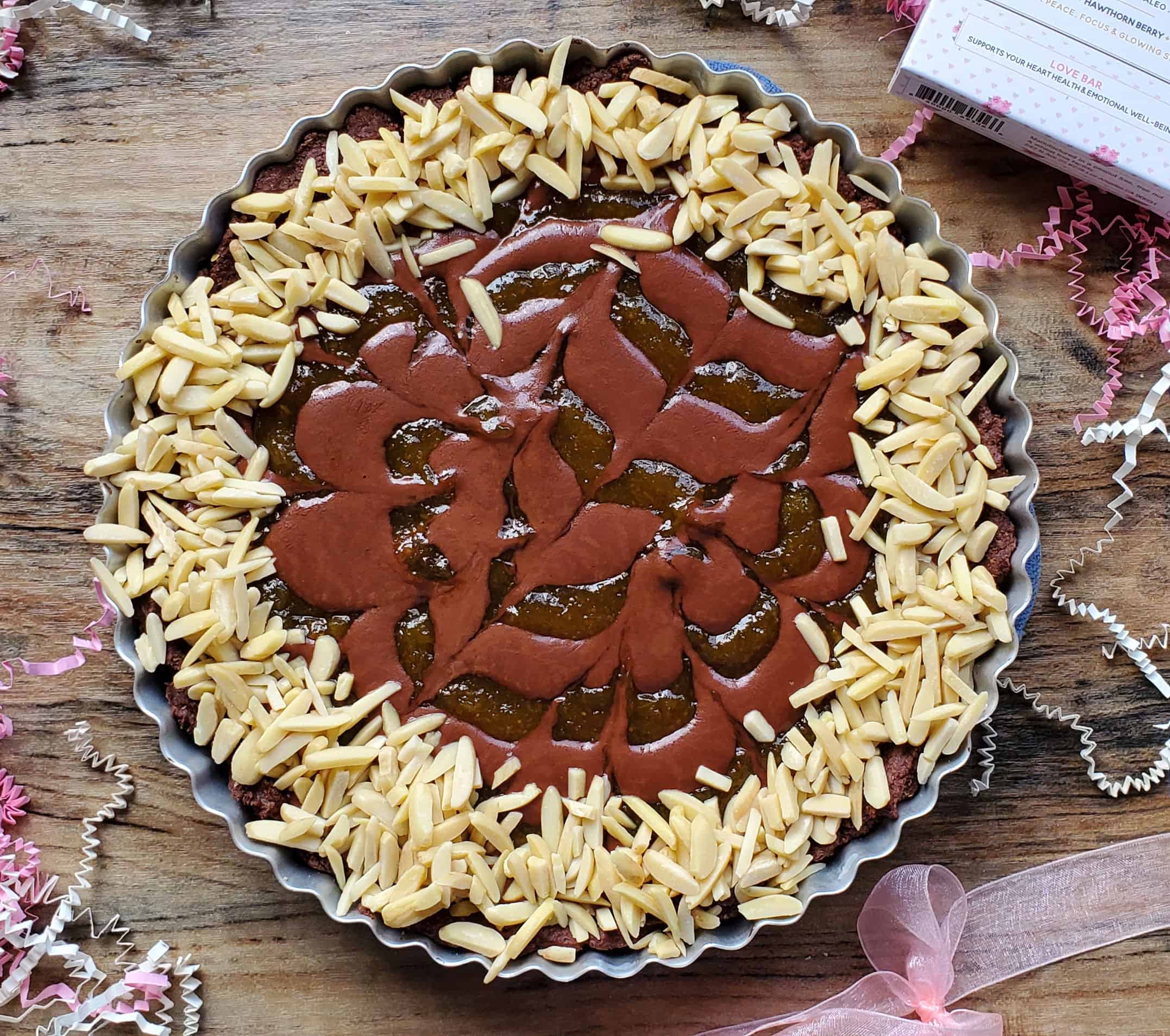 Chocolate Fig Tart with Almond Cocoa Crust
