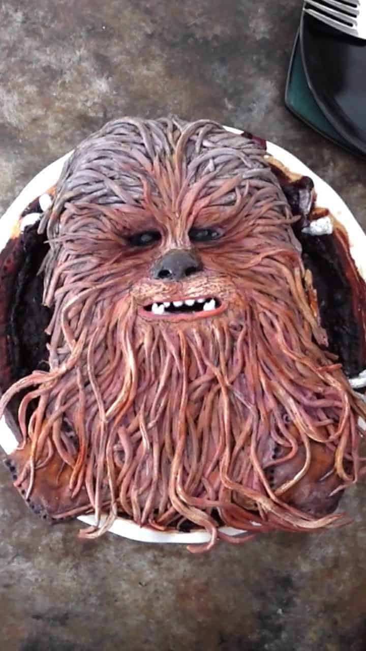 Chewbacca Pie Topper: There was no way I was not going to make a video of this possibly one-time galactic event. May the 4th Be With You.
.
Link to blog in bio of course!
.
#starwars #maythe4th #chewbacca #yoda #jedi #hansolo #milleniumfalcon #lukeskywalker #darthvader #kitchenaid #pie #pieaday #starwarscraft #starwarscelebration #FoodBlog #Foodstagram #InstagramBlog #FoodIsLife #FoodBlogFeed #InstaFood #thekitchn #buzzfeed #foodgawker #food #foodporn #yum #pdxfoodies #pdxfoodie #portlandfoodie #crafttheforce