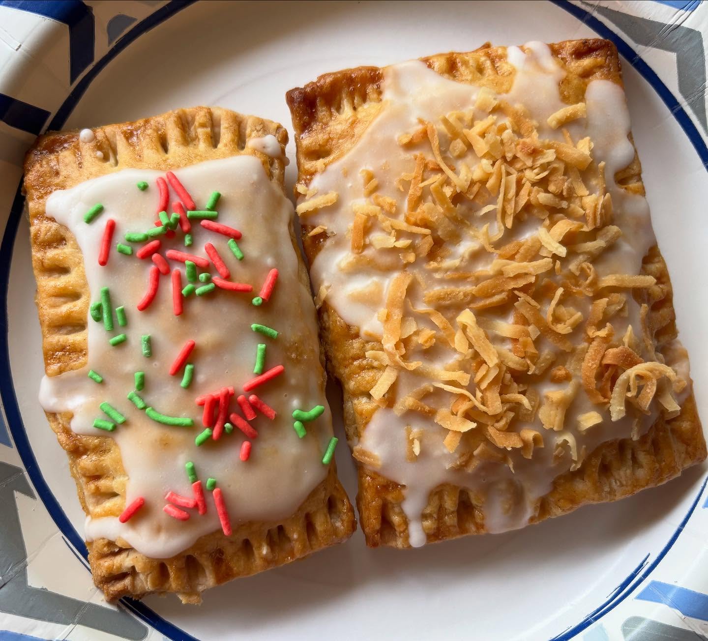 Two new POPTART flavors for Farmers Market! Apple Jacks & Toasted Coconut! #poptarts #toastedcoconut #applejacks