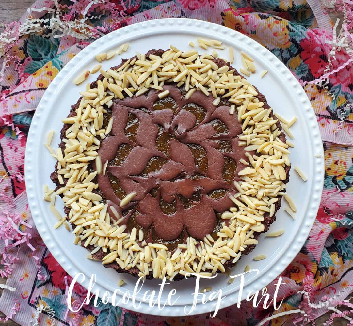 Almond Chocolate Crust: 5 ingredients, simple & decadently delicious, great for tarts or  pies. Biggest decision is choosing the filling. 