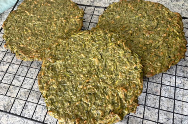 Spinach Zucchini Crust