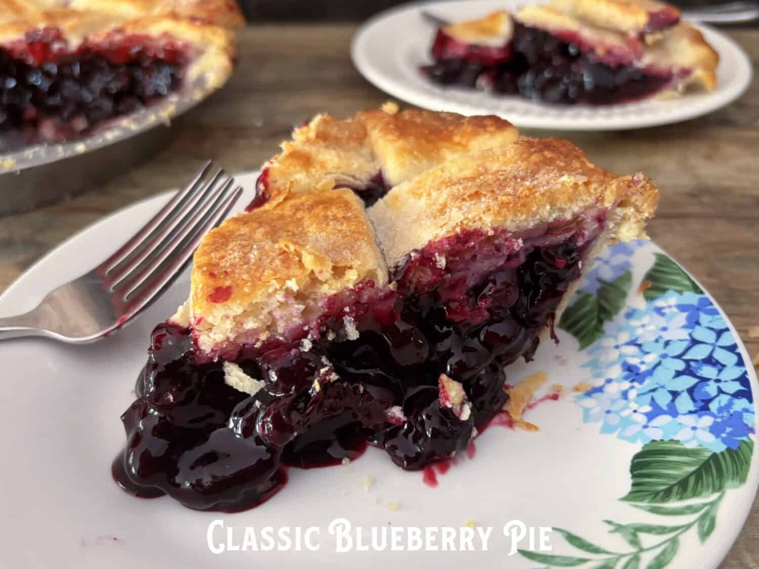 Classic Blueberry Pie